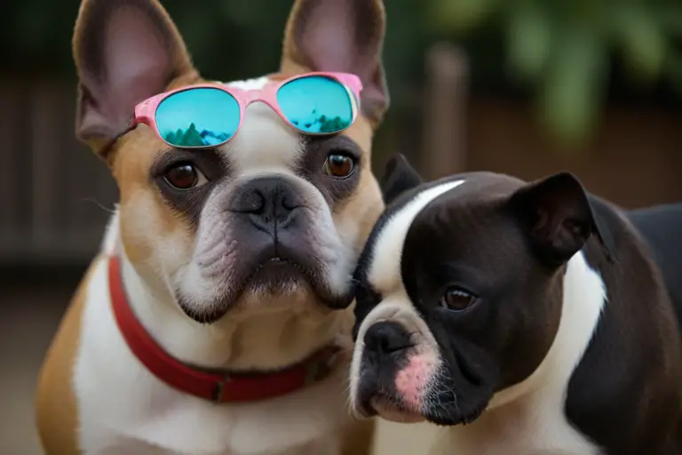 Boston Terriers' Affectionate Gestures Warm Hearts