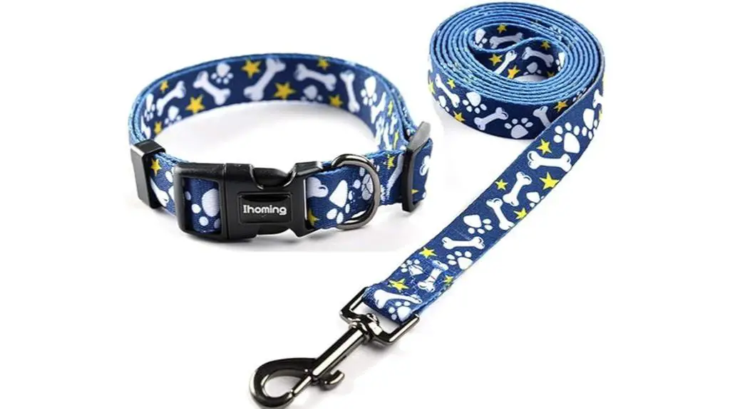 small dog collar set